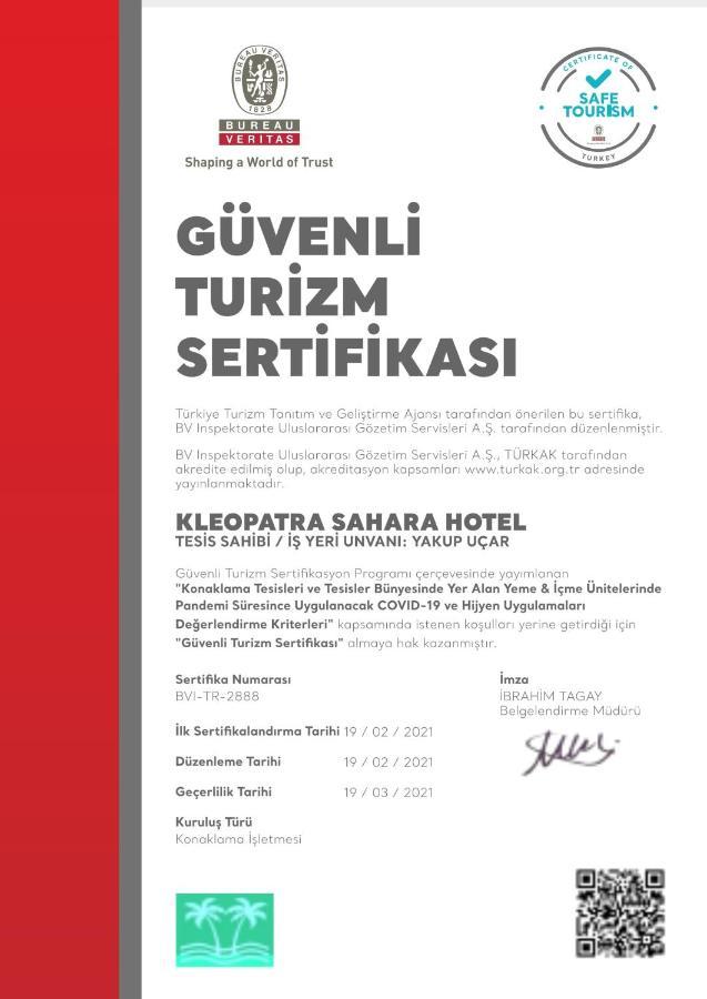 Kleopatra Sahara Hotel Аланія Екстер'єр фото