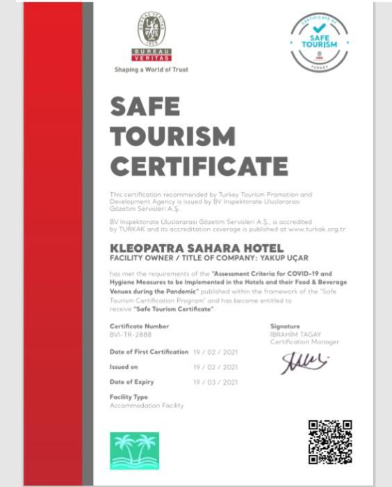 Kleopatra Sahara Hotel Аланія Екстер'єр фото